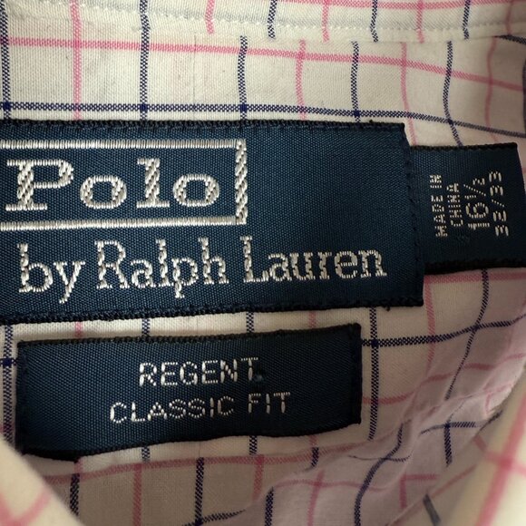 EUC Men's‎ POLO RALPH LAUREN Regent Classic Fit Dress Shirt | Size 32/33 16.5" - Picture 5 of 6
